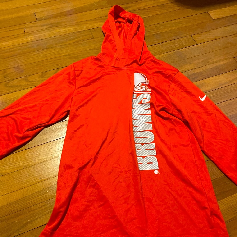 Orange/White, Browns, dri-fit, Nike hoodie